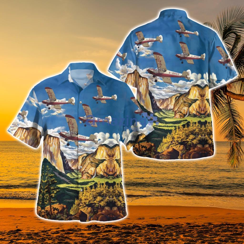 Piper PA-18-150 Super Cub Hawaiian Shirt - Piper PA-18-150 Super Cub Hawaiian Shirt