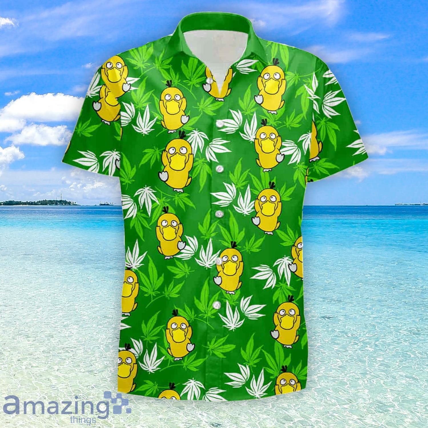 Pokemon Blue Color 3D Pikachu Lover Hawaiian Shirt And Shorts