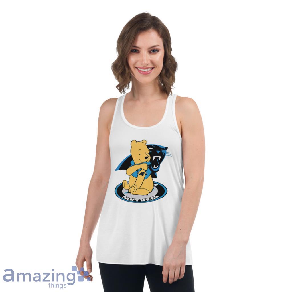 Pooh Disney Tattoo Carolina Panthers NFL Shirt