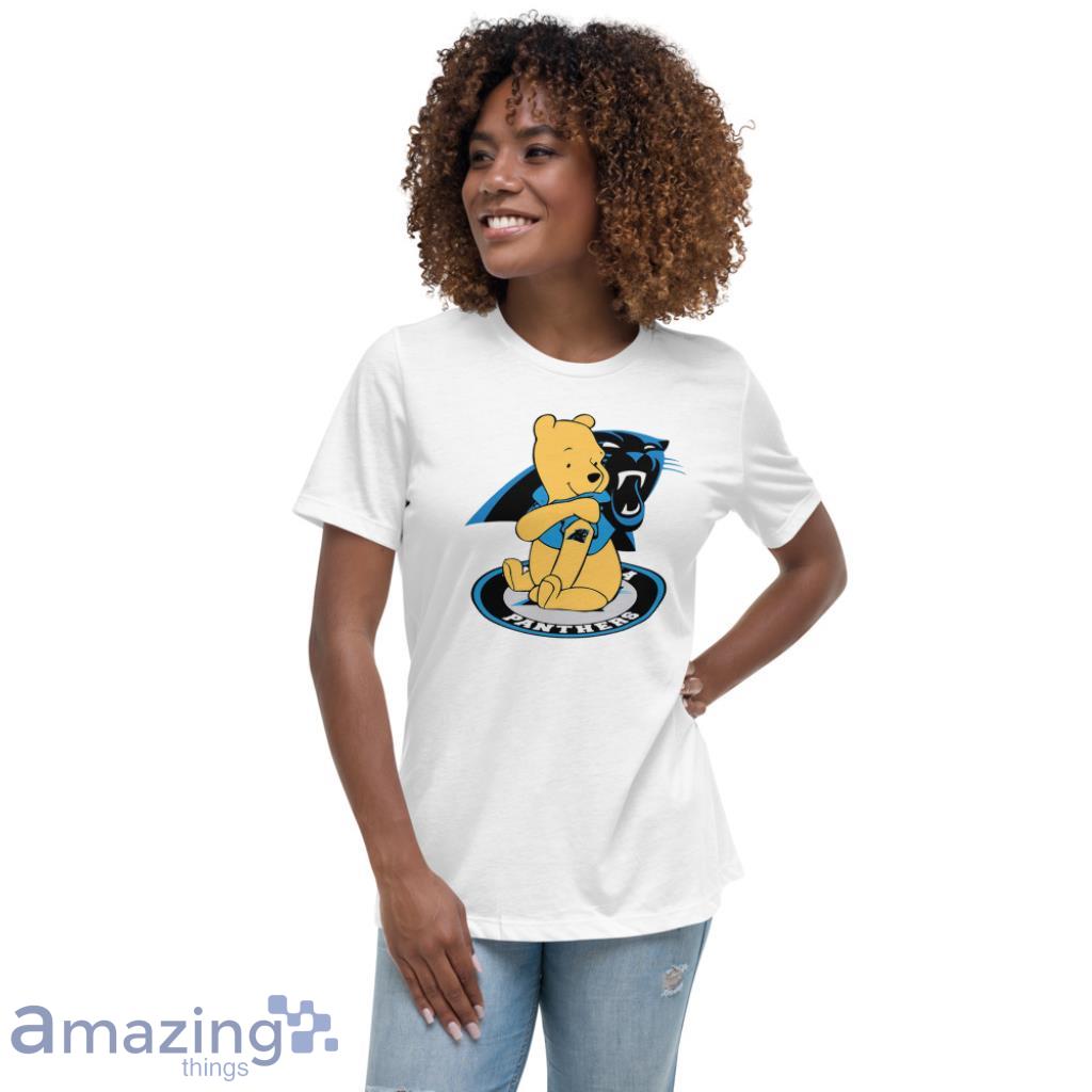 Pooh Disney Tattoo Carolina Panthers NFL Shirt