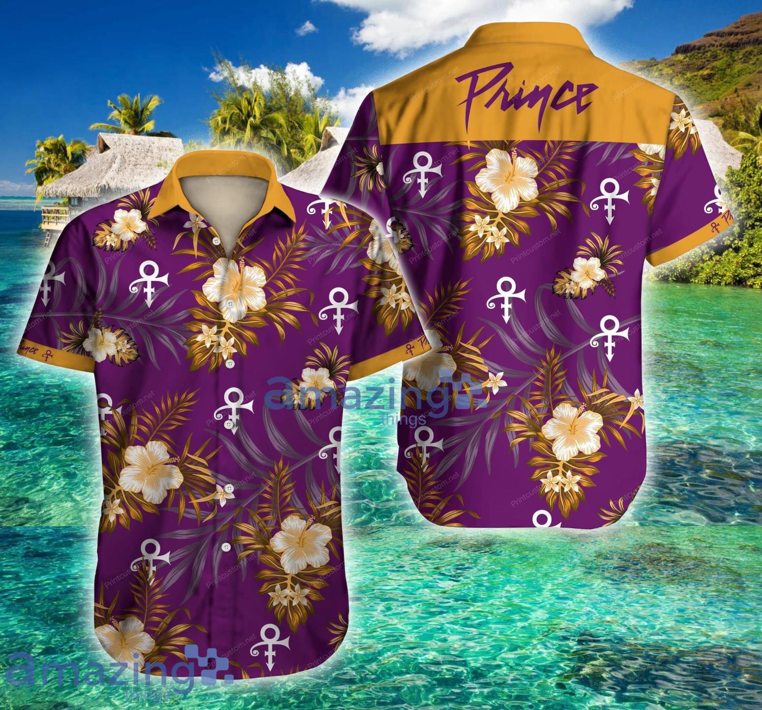 Prince Tropical Short Sleeve Hawaiian Shirt For Men And Women Product Photo 1