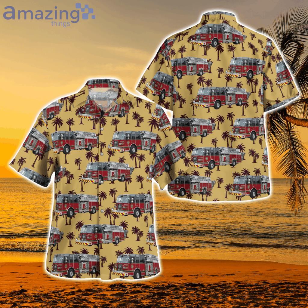 Riviera Beach Fire Department Riviera Beach, Florida Hawaiian Shirt - Riviera Beach Fire Department Riviera Beach, Florida Hawaiian Shirt