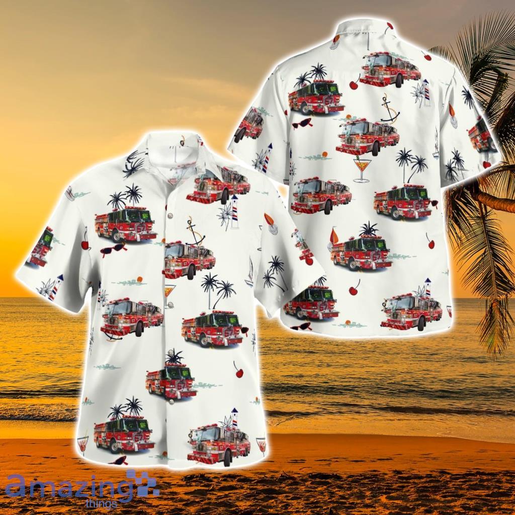 Rohrerstown Fire Company, Lancaster, Pennsylvania Hawaiian Shirt - Rohrerstown Fire Company, Lancaster, Pennsylvania Hawaiian Shirt