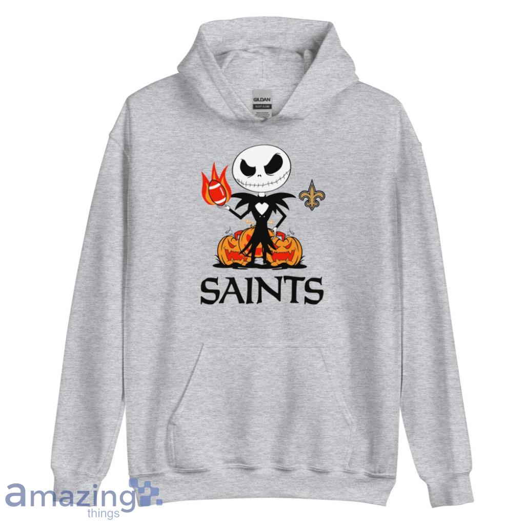 Jack Skellington Halloween New Orleans Saints Fan T-Shirt, hoodie