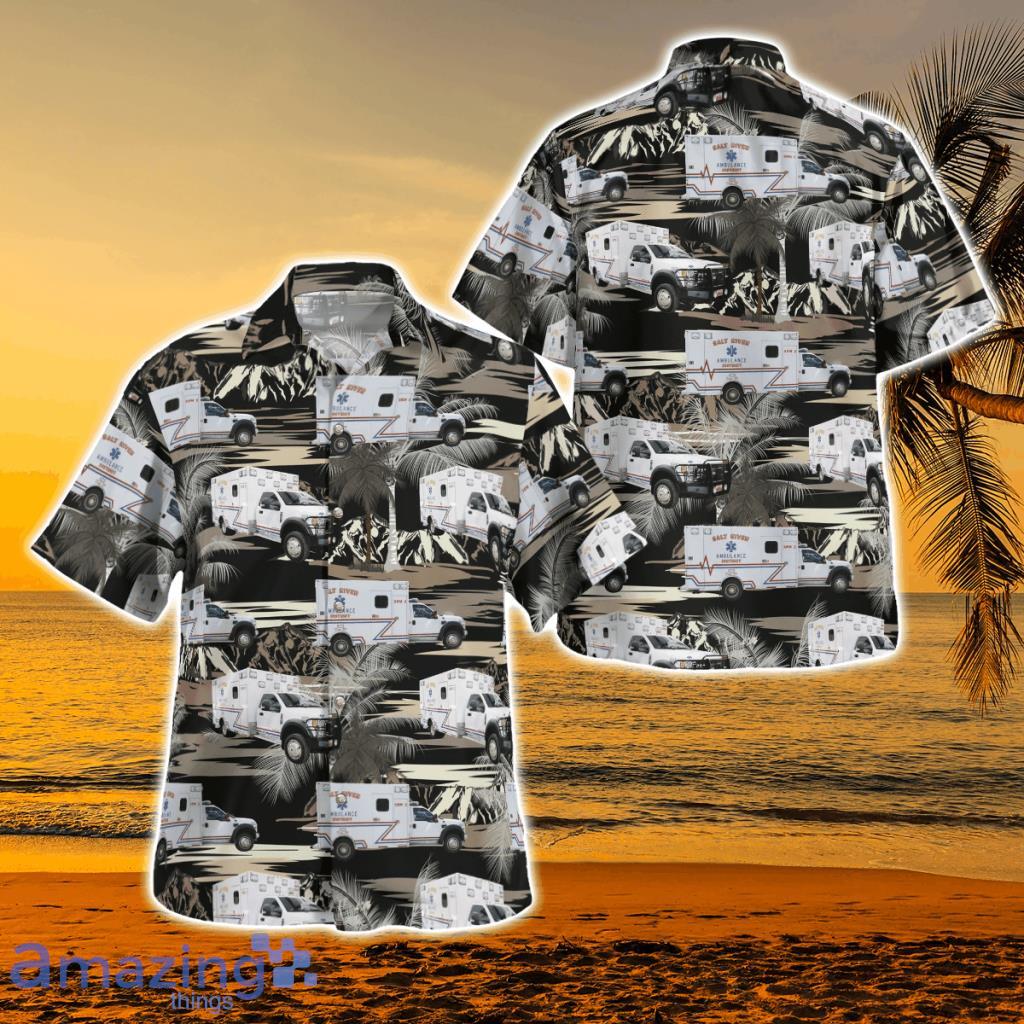 Salt River Ambulance District, Shelbyville, Missouri Hawaiian Shirt - Salt River Ambulance District, Shelbyville, Missouri Hawaiian Shirt