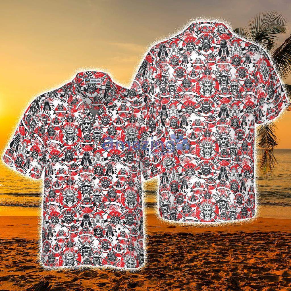 Samurai Tropical Hawaiian Shirt - Samurai Tropical Hawaiian Shirt Samurai Tropical Hawaiian Shirt - Samurai Tropical Hawaiian Shirt