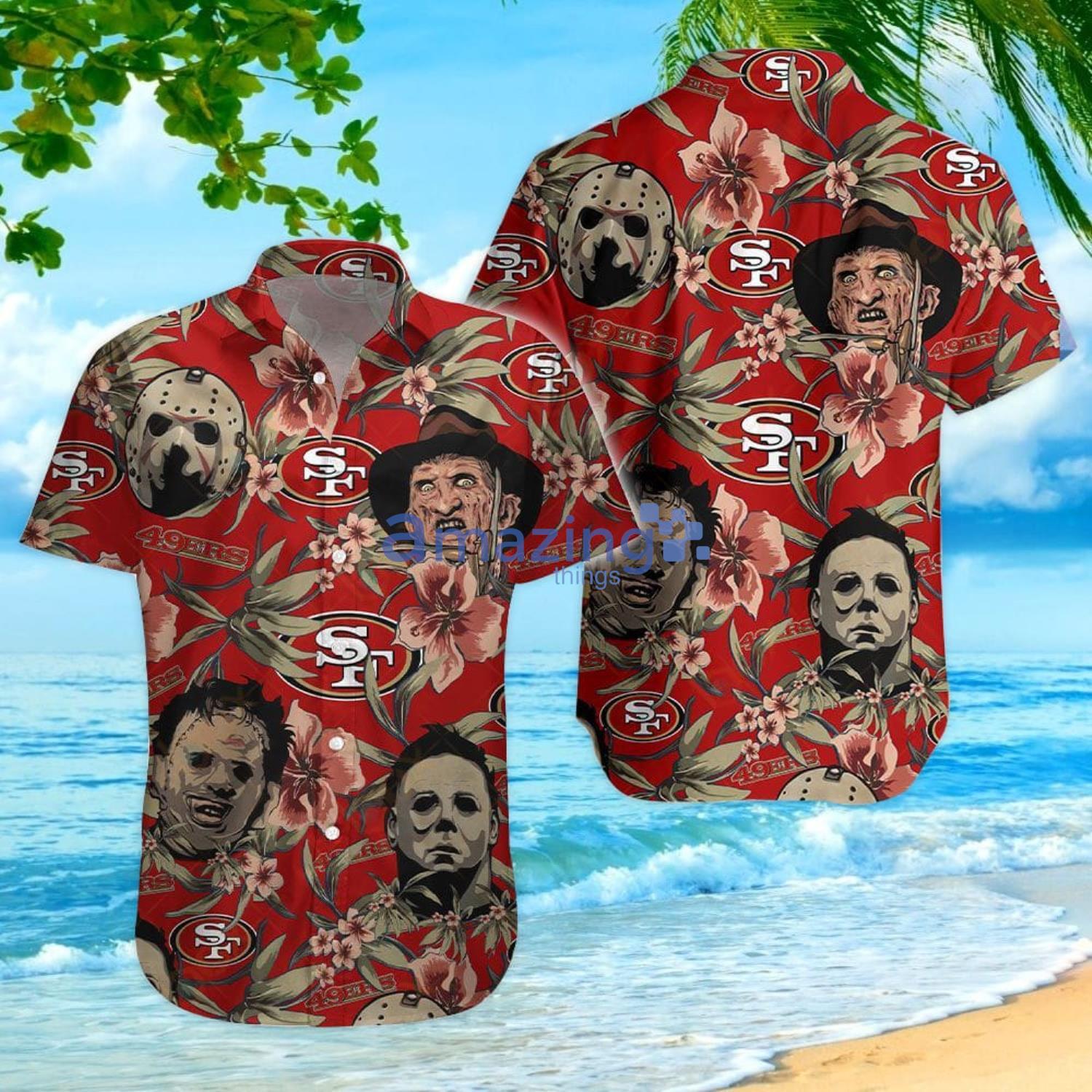 San Francisco 49ers Horror Movie Character Halloween Gift Men And