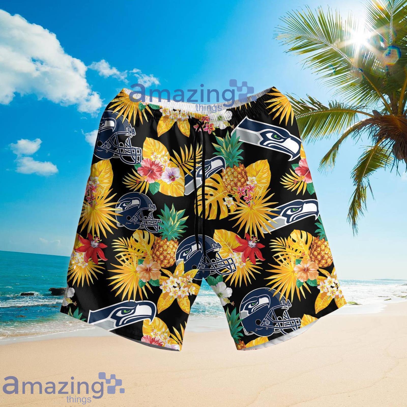 HOT Seattle Seahawks NFL Summer Hawaiian Shirt And Shorts