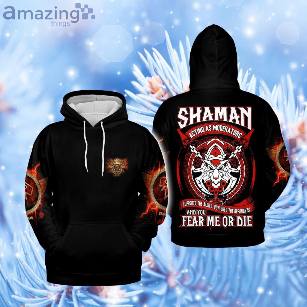 Shaman Edition WoW Hoodie 3D - Shaman Edition WoW Hoodie 3D