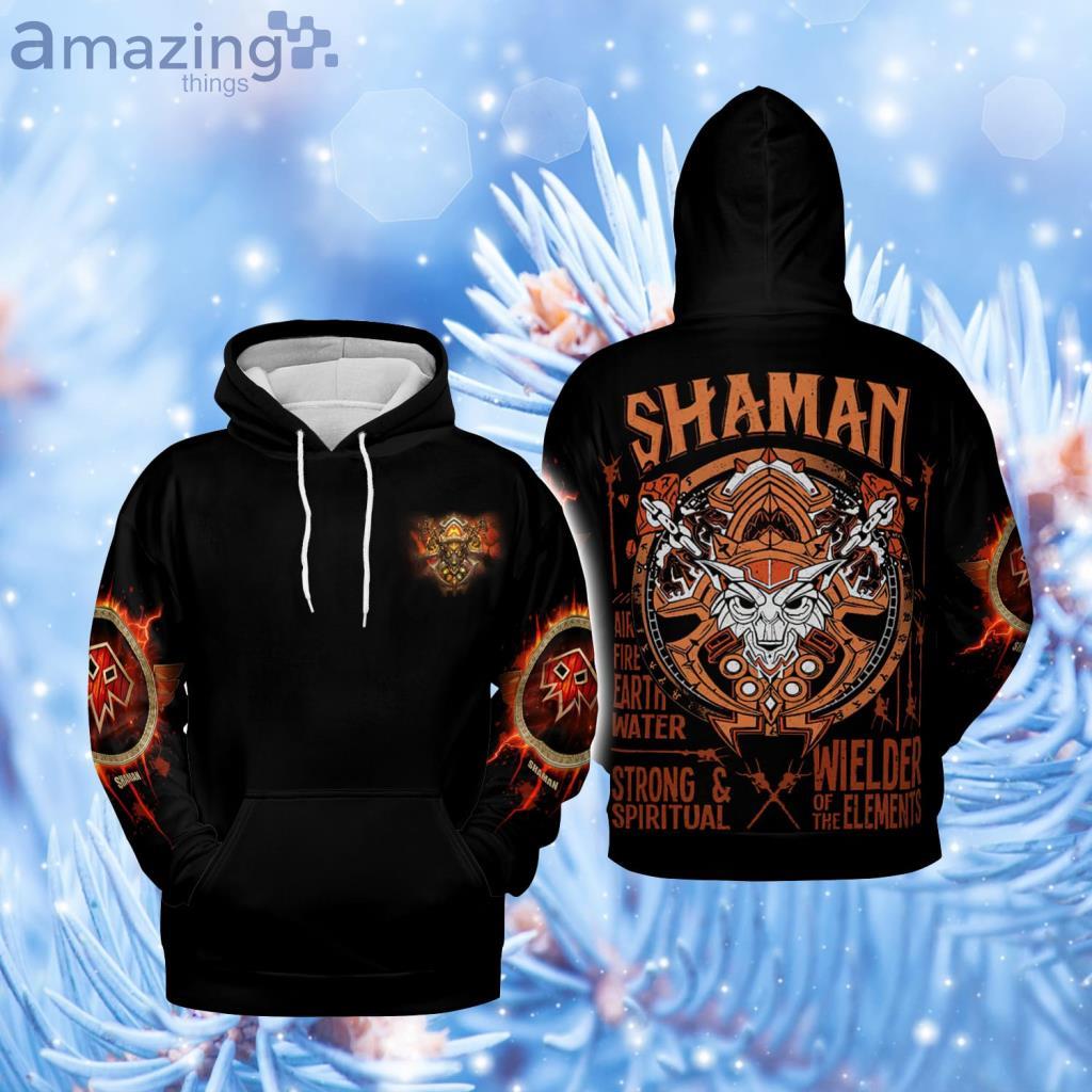 Shaman Wow AOP Hoodie 3D - Shaman Wow AOP Hoodie 3D