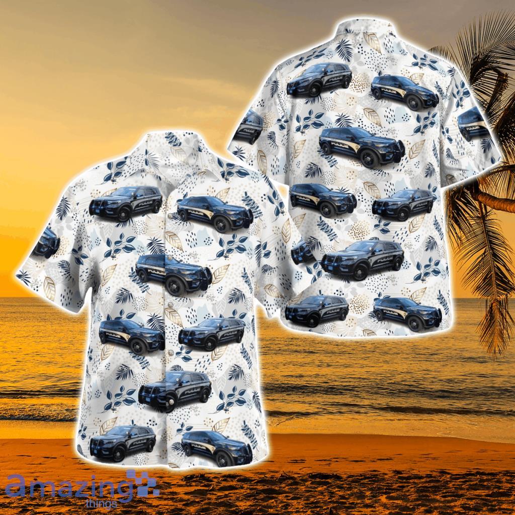 Shirley Police Department Hawaiian Shirt - Shirley Police Department Hawaiian Shirt