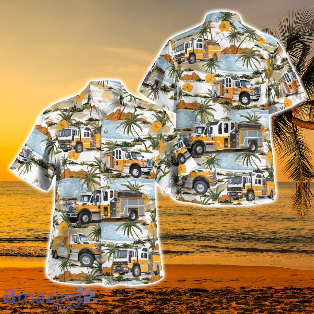 Shuniah Fire & Emergency Services Hawaiian Shirt - Shuniah Fire & Emergency Services Hawaiian Shirt