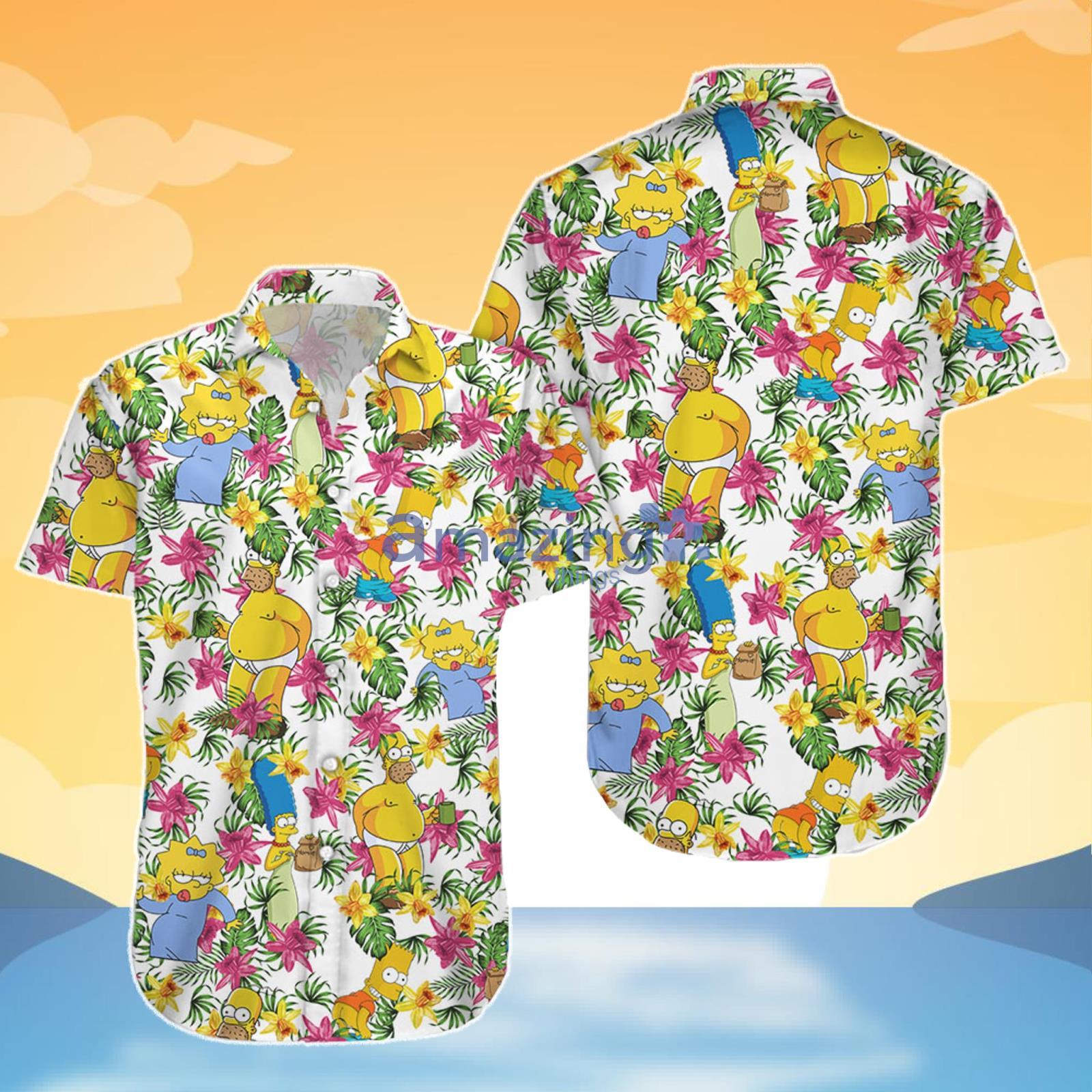 Simpson Gt Vintage Combo Hawaiian Shirt And Shorts Gift For Summer Vacation image Simpson Gt Vintage Combo Hawaiian Shirt And Shorts Gift For Summer Vacation Product Photo 3