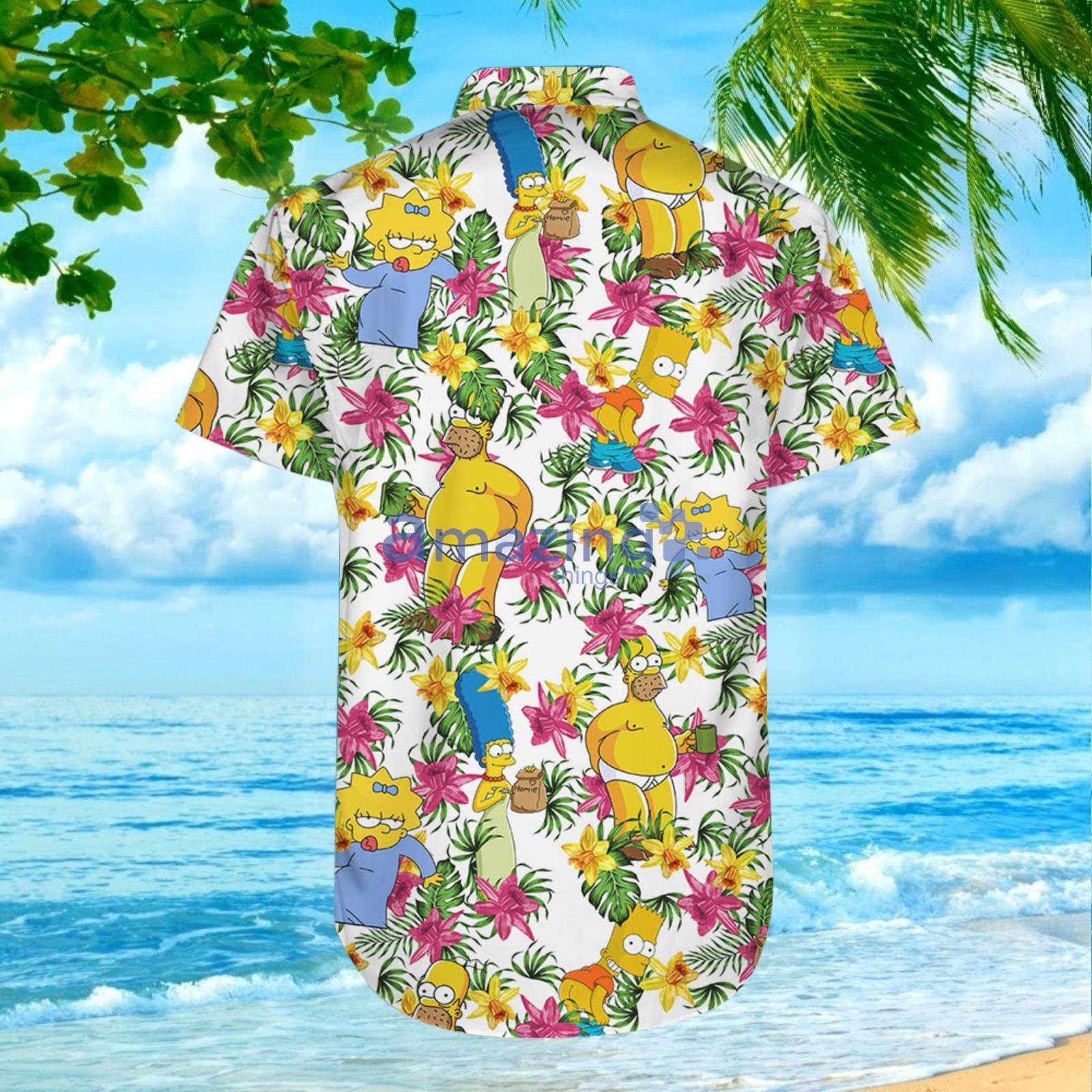 Simpson Gt Vintage Combo Hawaiian Shirt And Shorts Gift For Summer Vacation image Simpson Gt Vintage Combo Hawaiian Shirt And Shorts Gift For Summer Vacation Product Photo 5