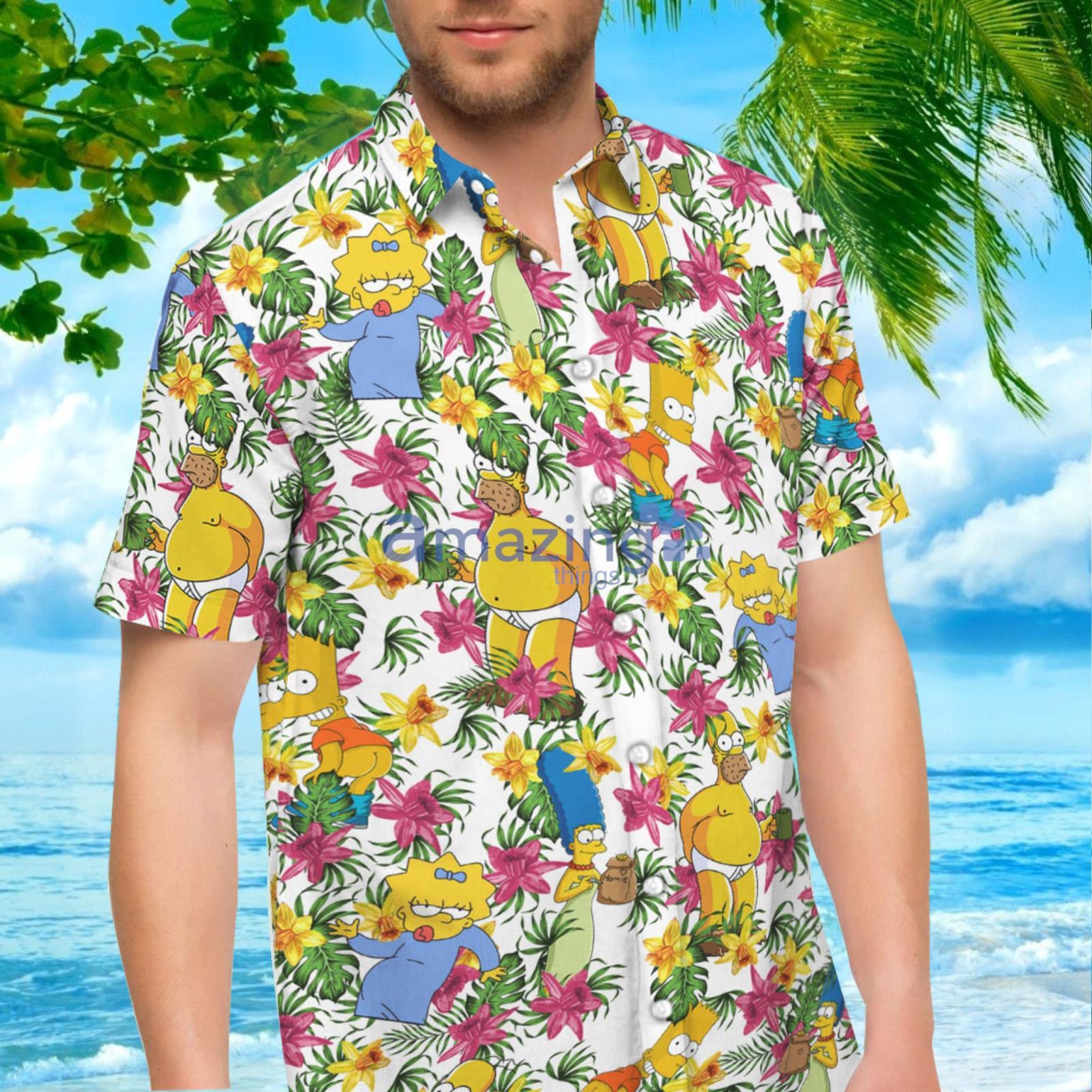 Simpson Gt Vintage Combo Hawaiian Shirt And Shorts Gift For Summer Vacation image Simpson Gt Vintage Combo Hawaiian Shirt And Shorts Gift For Summer Vacation Product Photo 6