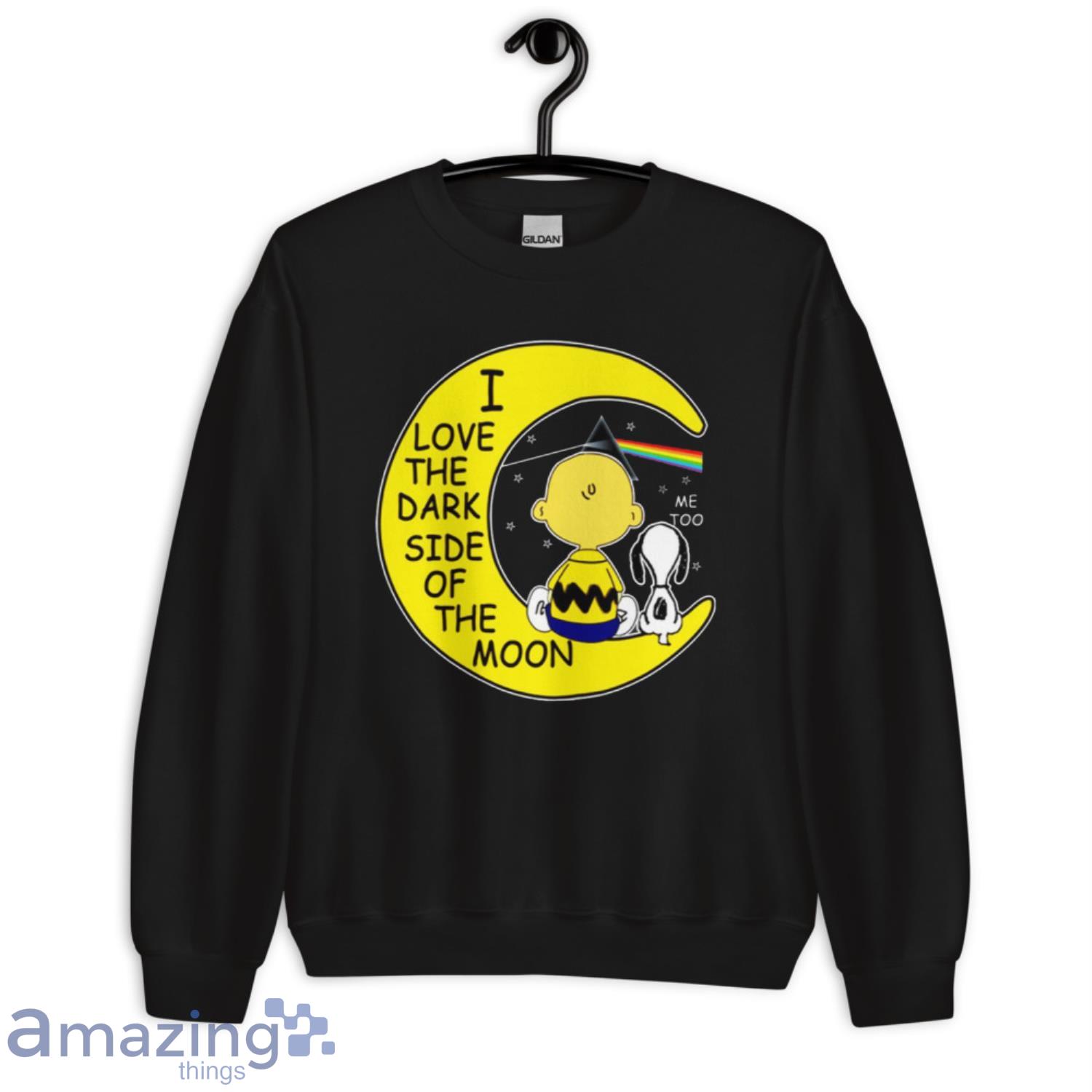 Snoopy and Charlie Brown Sit Under Moon San Francisco Giants Halloween 2023  T-shirt, hoodie, sweater, long sleeve and tank top