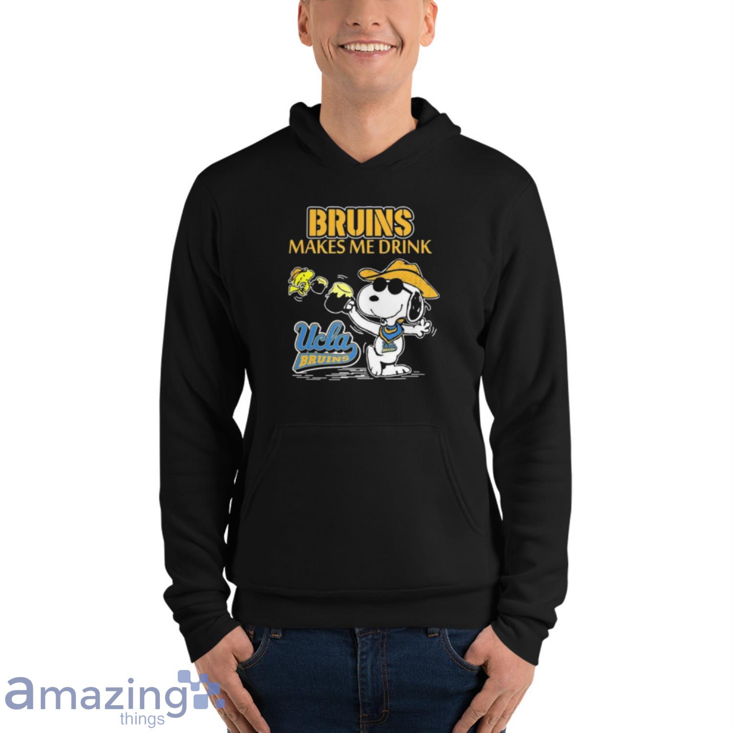 Snoopy And Woodstock UCLA Bruins Makes Me Drink Shirt, hoodie, sweater,  long sleeve and tank top
