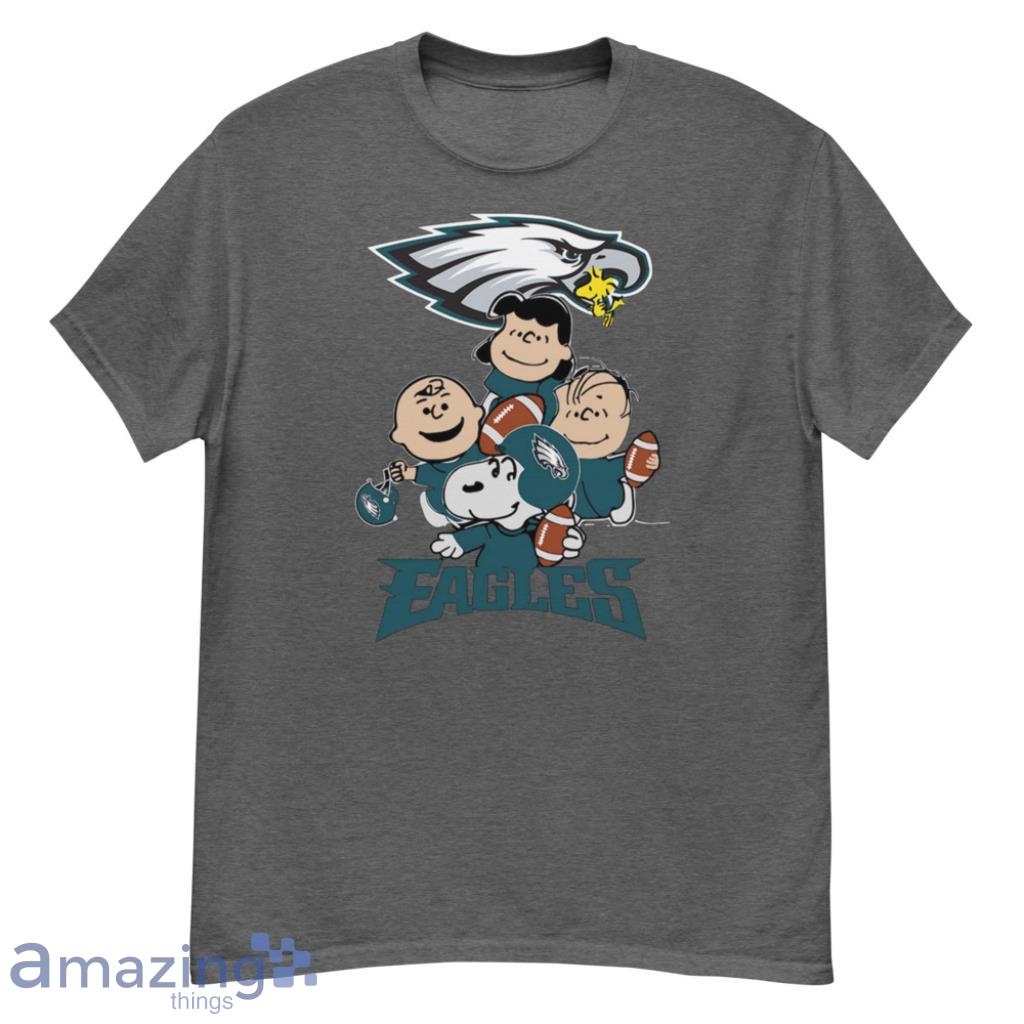 Snoopy Charlie Brown Happy Philadelphia Eagles Shirt - High