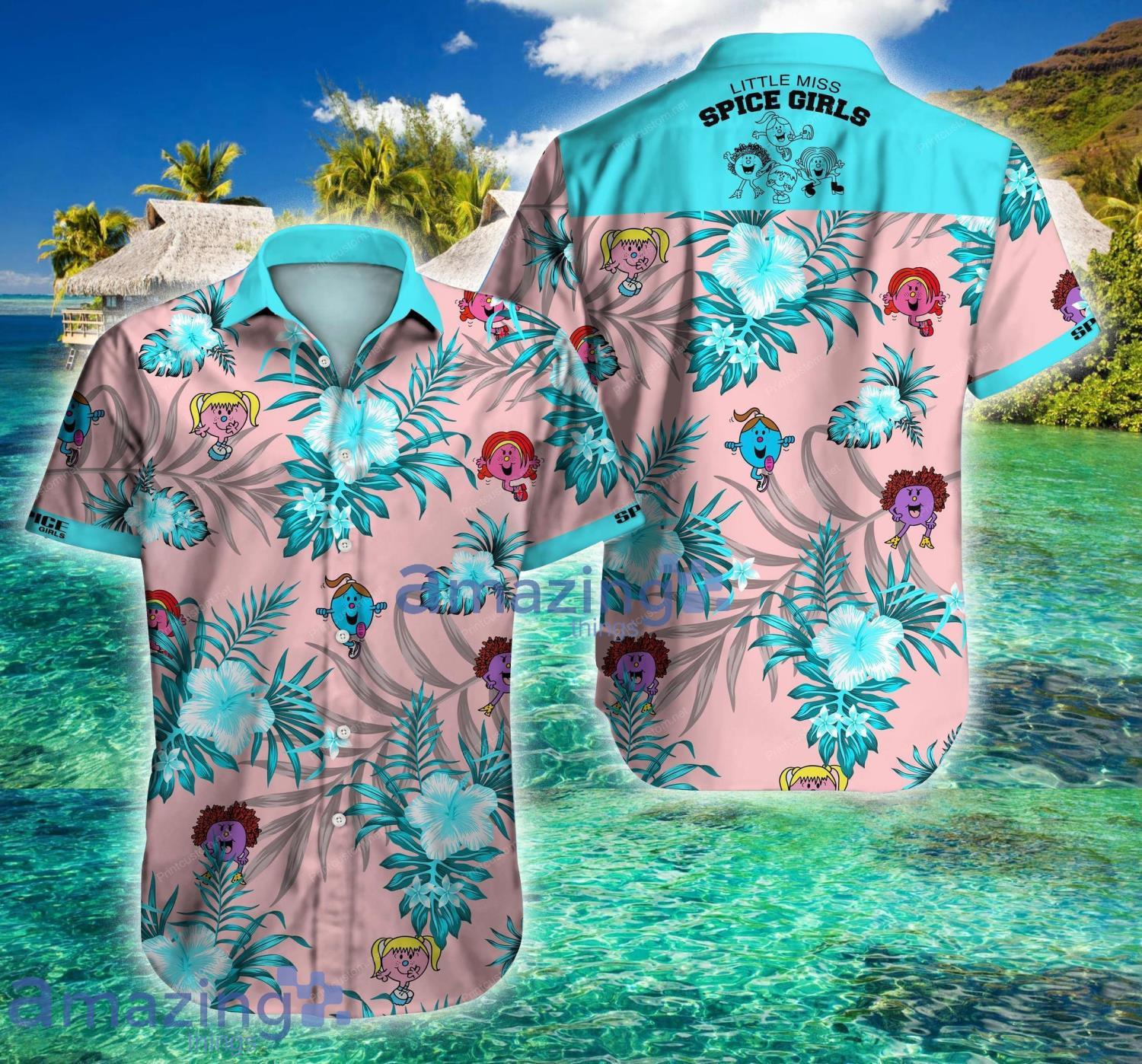 Spice Girls Tropical Flower Hawaiian Shirt For Men And Women Product Photo 1 Spice Girls Tropical Flower Hawaiian Shirt For Men And Women Product Photo 1