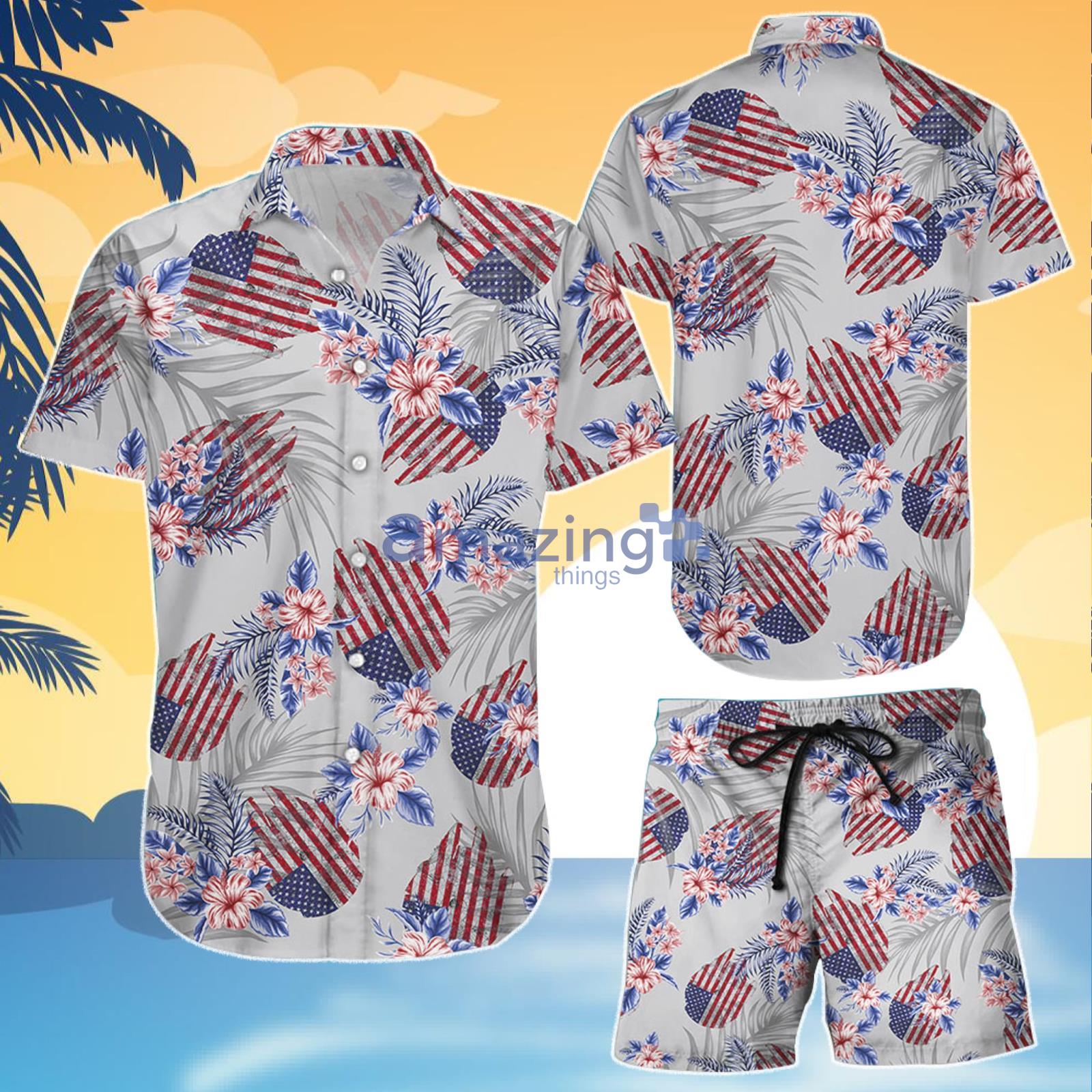 Star Wars American Flag Aloha Hawaiian Shirt And Short Gift For Summer Product Photo 1