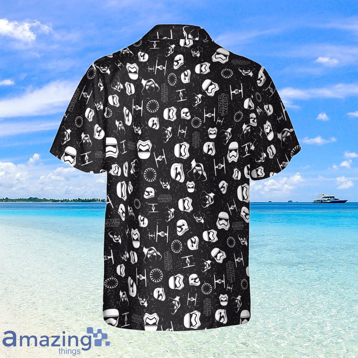 StarWars Disney Tropical Button Hawaiian Shirt