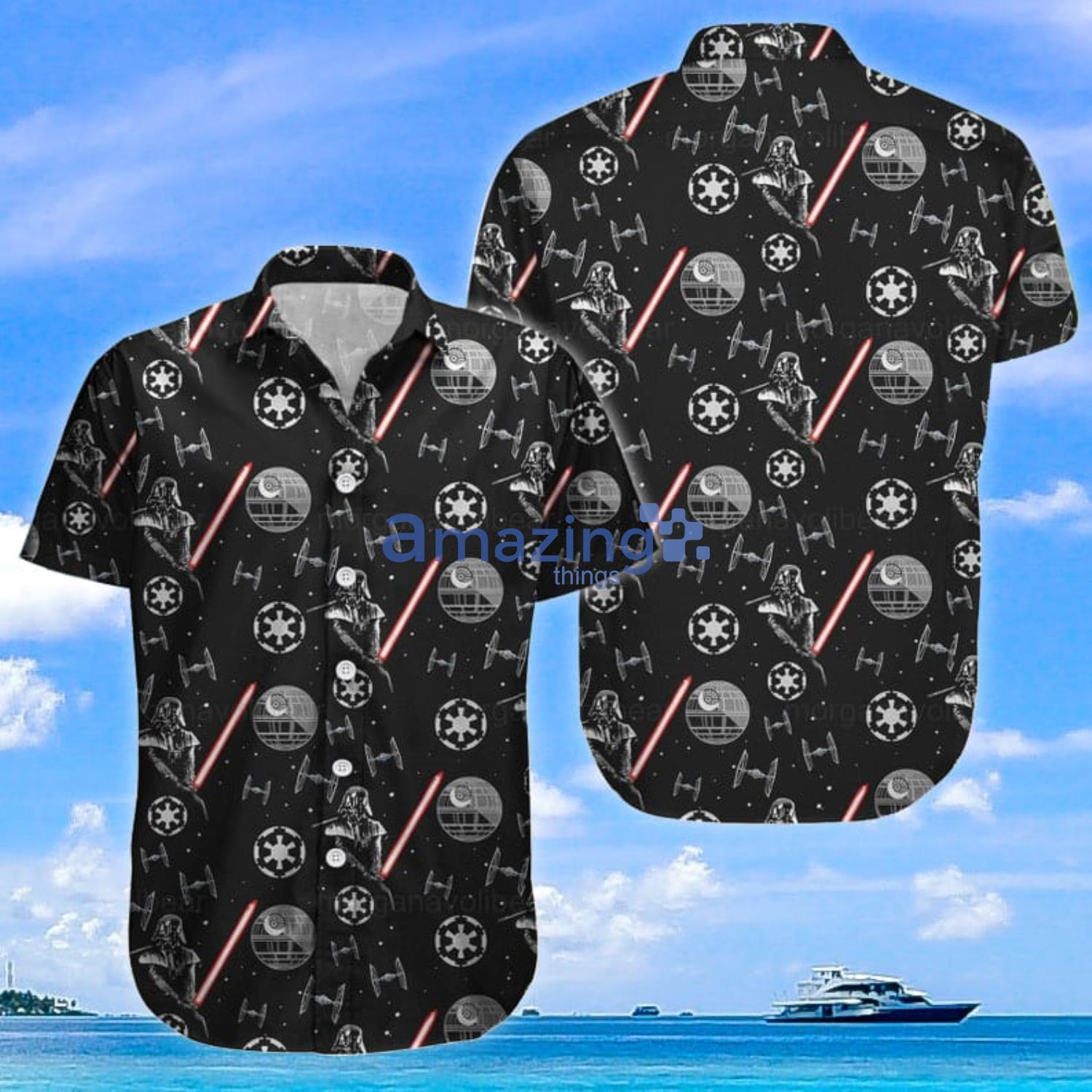 Star Wars Shirt Space Ship Summer Gift Hawaiian Shirt And Shorts image Star Wars Shirt Space Ship Summer Gift Hawaiian Shirt And Shorts Product Photo 3