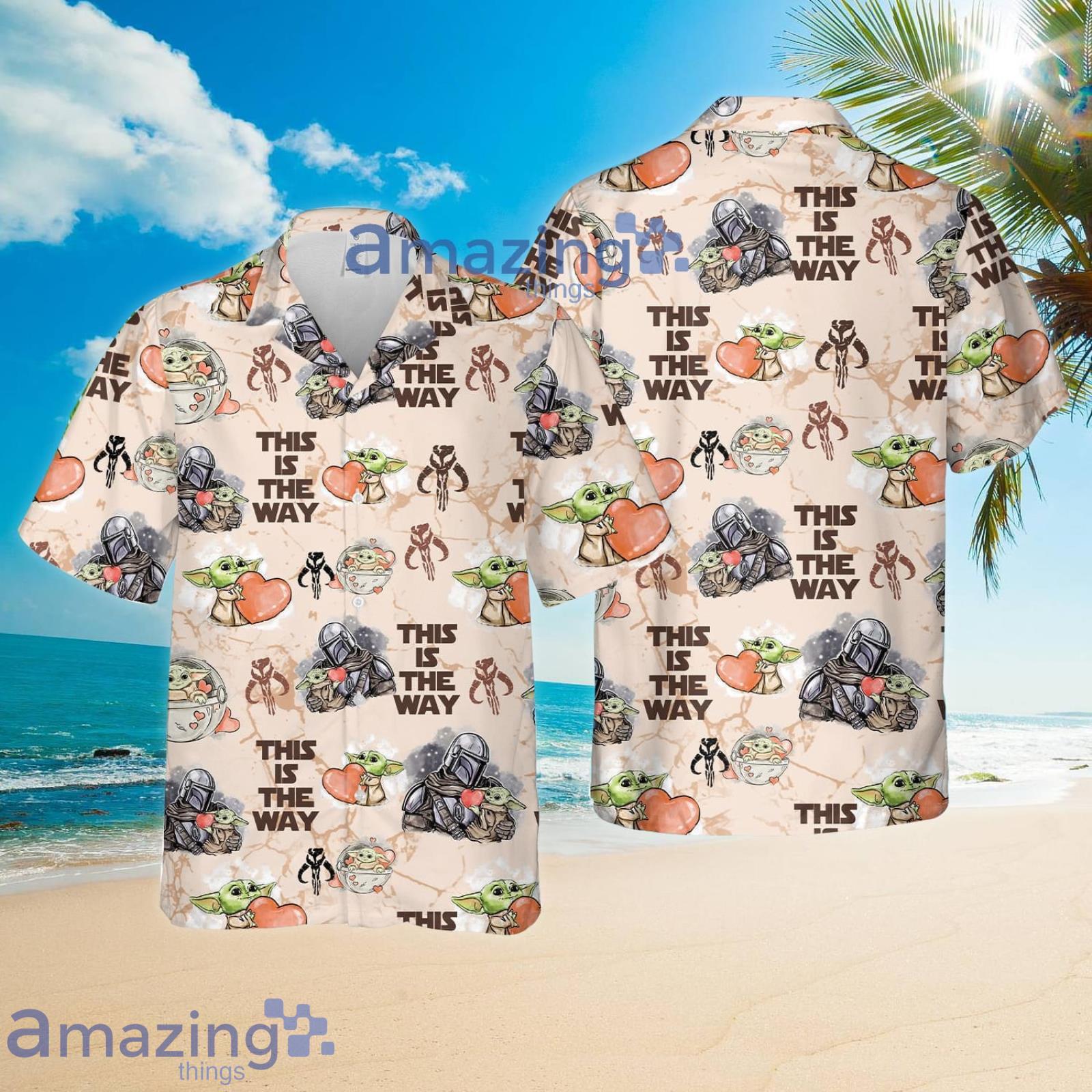 Star Wars This Is The Way Summer Set Hawaiian Shirt And Shorts Product Photo 1