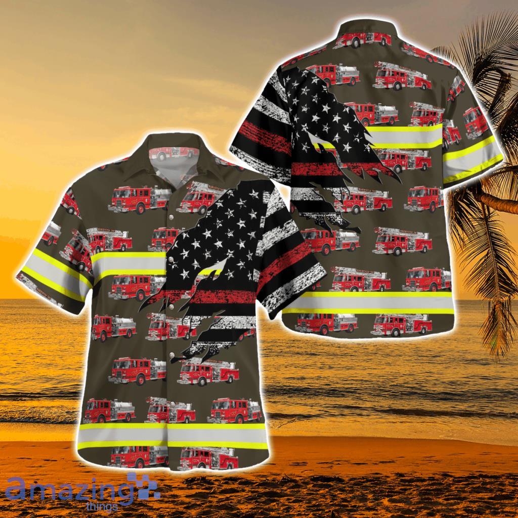 Stockholm, New Jersey, Hardyston Township Fire Department Hawaiian Shirt - Stockholm, New Jersey, Hardyston Township Fire Department Hawaiian Shirt
