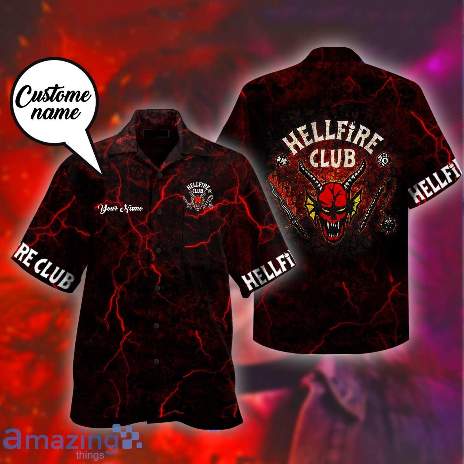 You can get the Stranger Things Hellfire Club t-shirt for yourself, and  it's awesome