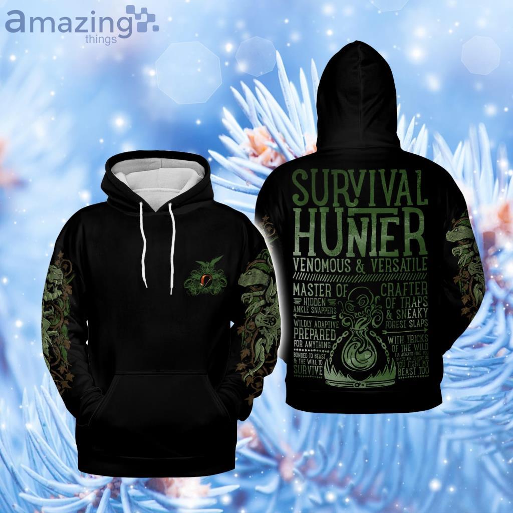 Survival Hunter WoW Class Guide Hoodie 3D - Survival Hunter WoW Class Guide Hoodie 3D