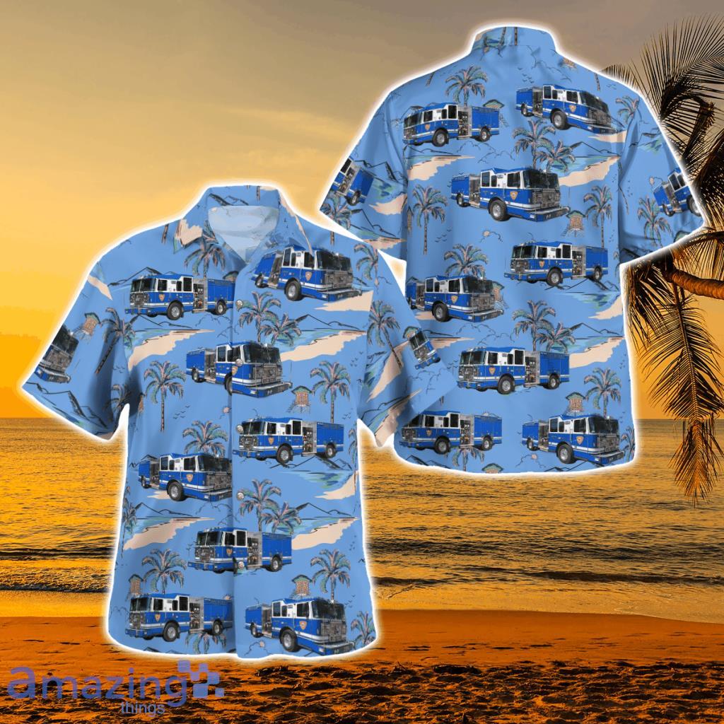 Swampscott Fire Fighters Union Local 1459 Hawaiian Shirt - Swampscott Fire Fighters Union Local 1459 Hawaiian Shirt