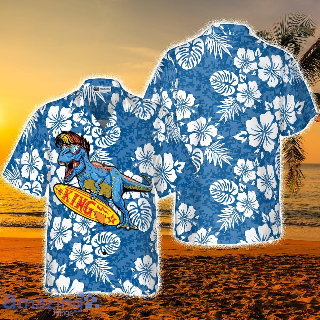 T-Rex Catch The Waves Dinosaur Hawaiian Shirt - T-Rex Catch The Waves Dinosaur Hawaiian Shirt T-Rex Catch The Waves Dinosaur Hawaiian Shirt - T-Rex Catch The Waves Dinosaur Hawaiian Shirt
