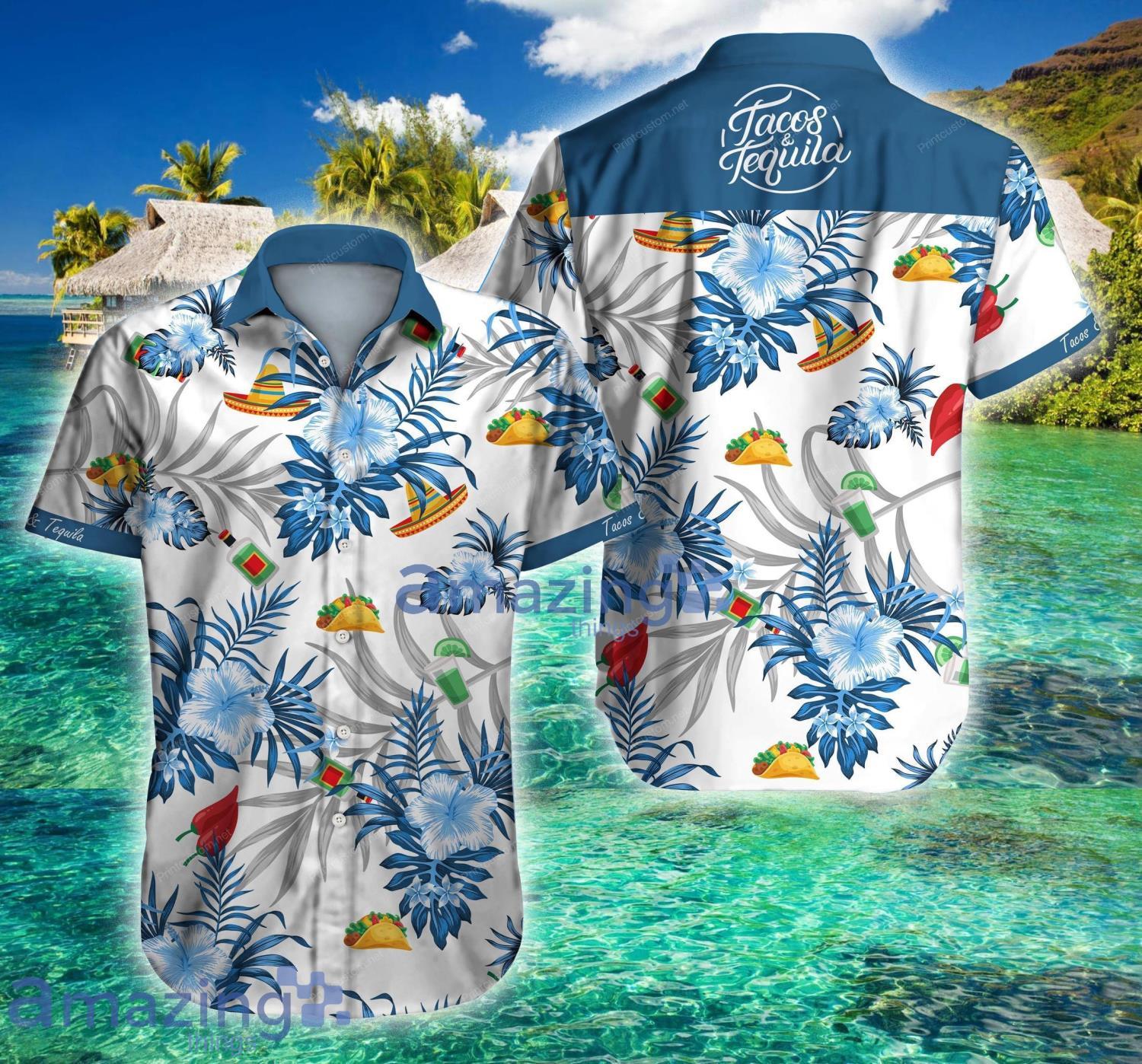 Tacos Summer Tropical Short Sleeve Hawaiian Shirt For Men And Women Product Photo 1
