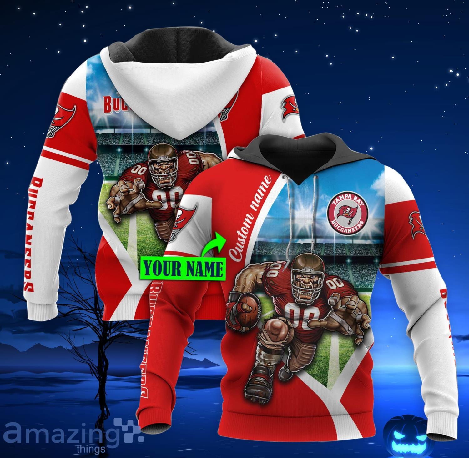 Tampa Bay Buccaneers Funny Cartoon Animation For Fans 3D Printed Custom  Name Hawaiian Shirt Best Gift For Men And Women Fans - YesItCustom