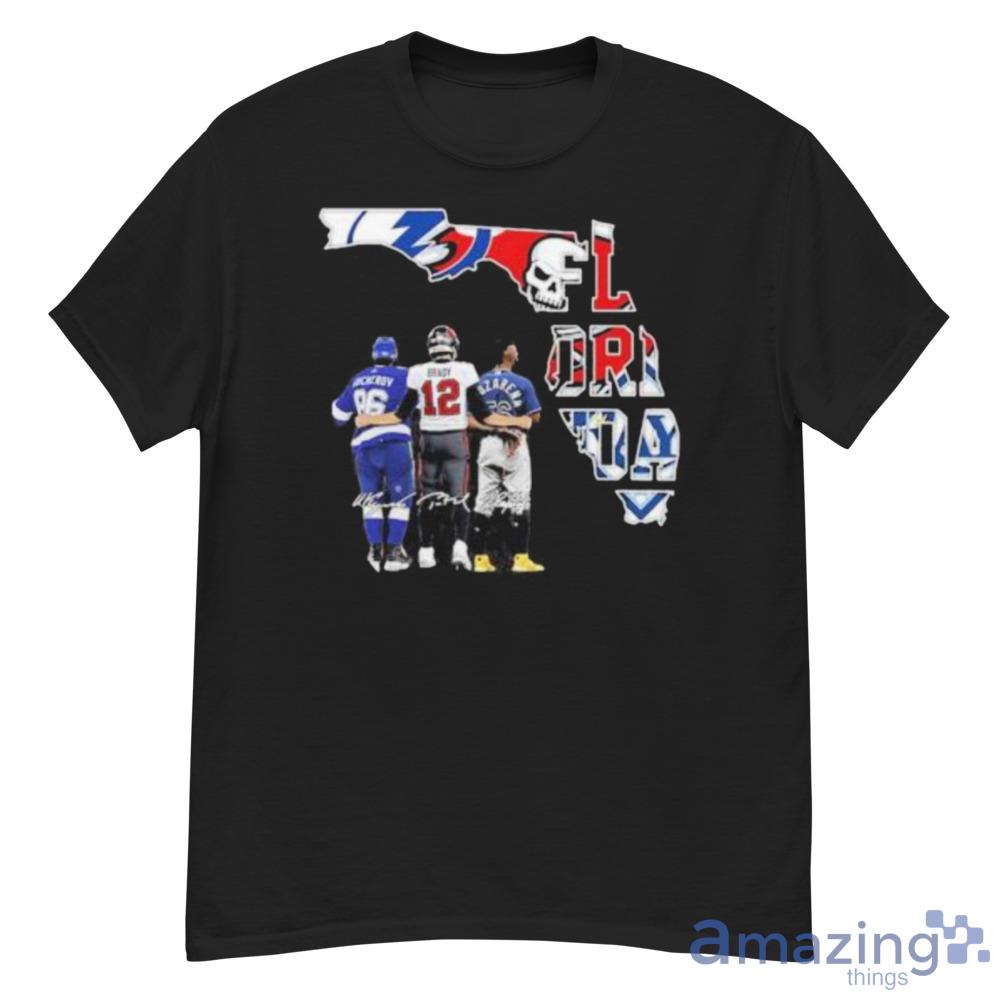 Tampa Bay Nikita Kucherov Tom Brady And Randy Arozarena Signatures Shirt For Men And Women - G500 Men’s Classic T-Shirt
