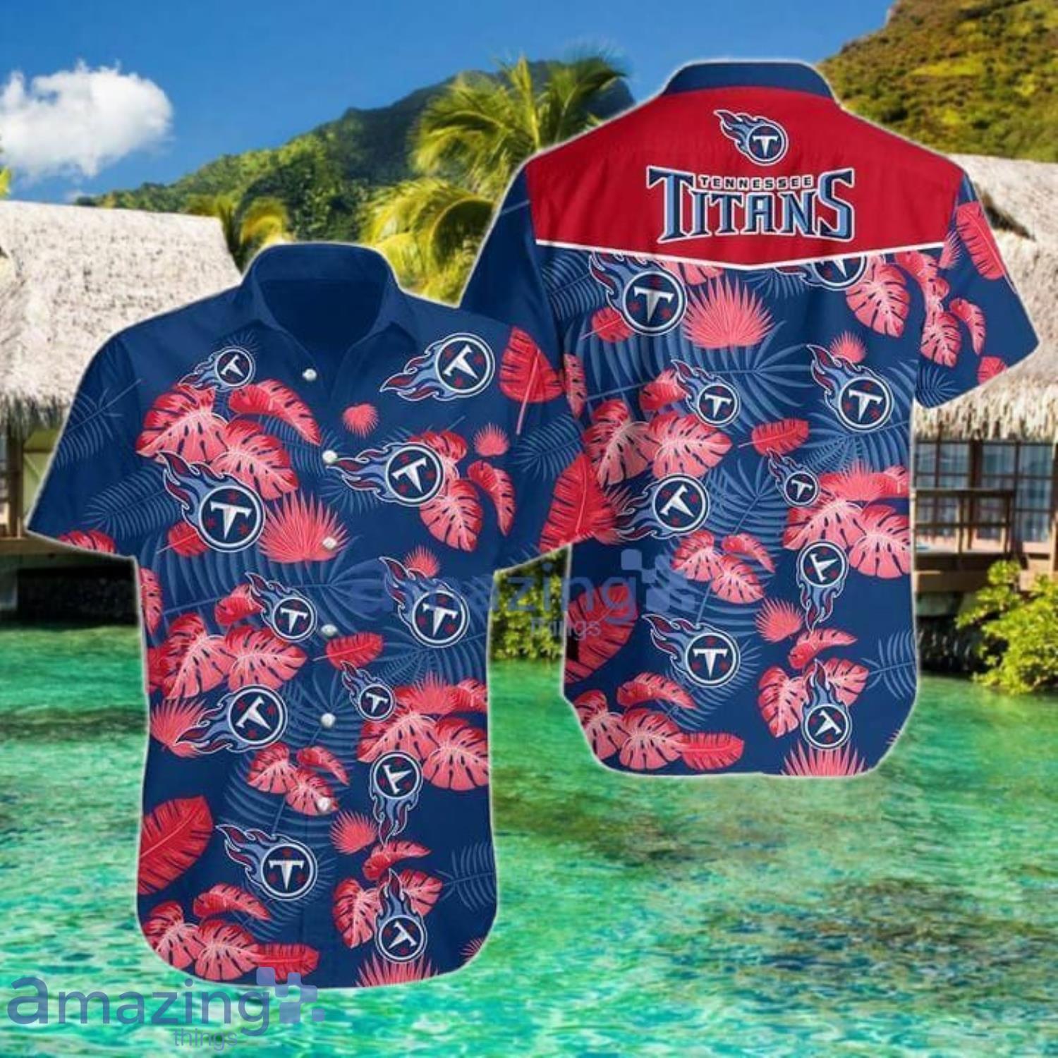 Tennessee Titans NFL Flower Hawaiian Shirt For Men Women Style