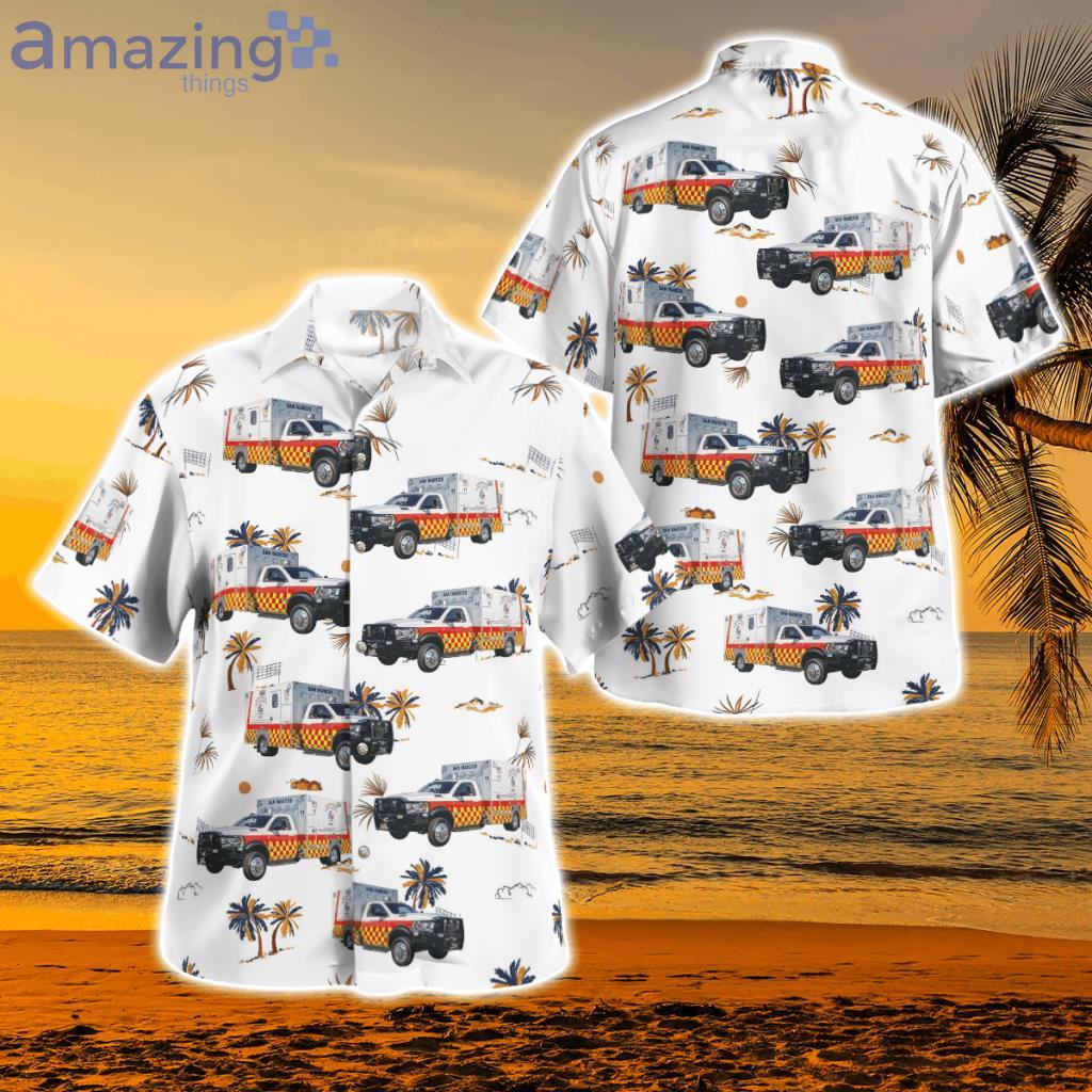 Texas, San Marcos Hays County EMS Hawaiian Shirt - Texas, San Marcos Hays County EMS Hawaiian Shirt Texas, San Marcos Hays County EMS Hawaiian Shirt - Texas, San Marcos Hays County EMS Hawaiian Shirt