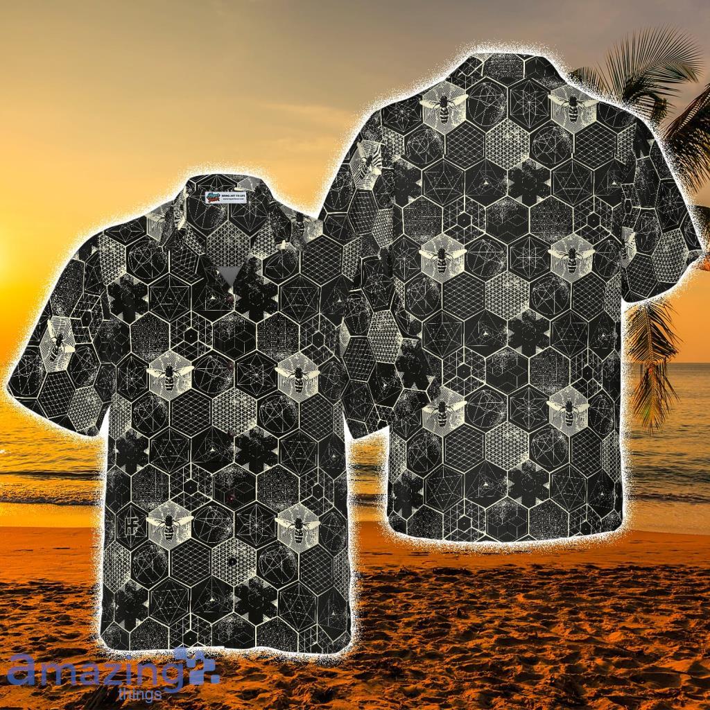 The Honeycomb Conjecture Hawaiian Shirt - The Honeycomb Conjecture Hawaiian Shirt