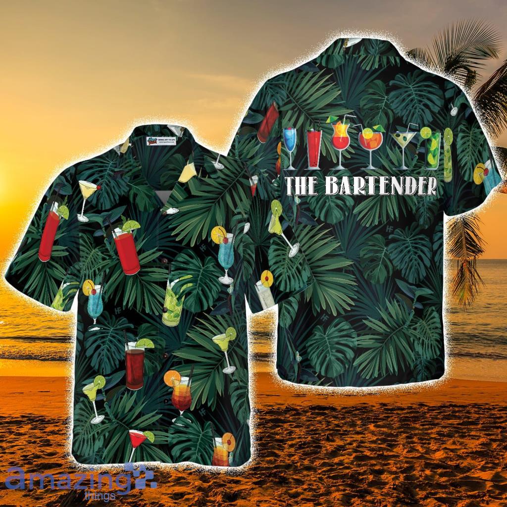 The Tropical Bartender Hawaiian Shirt - The Tropical Bartender Hawaiian Shirt