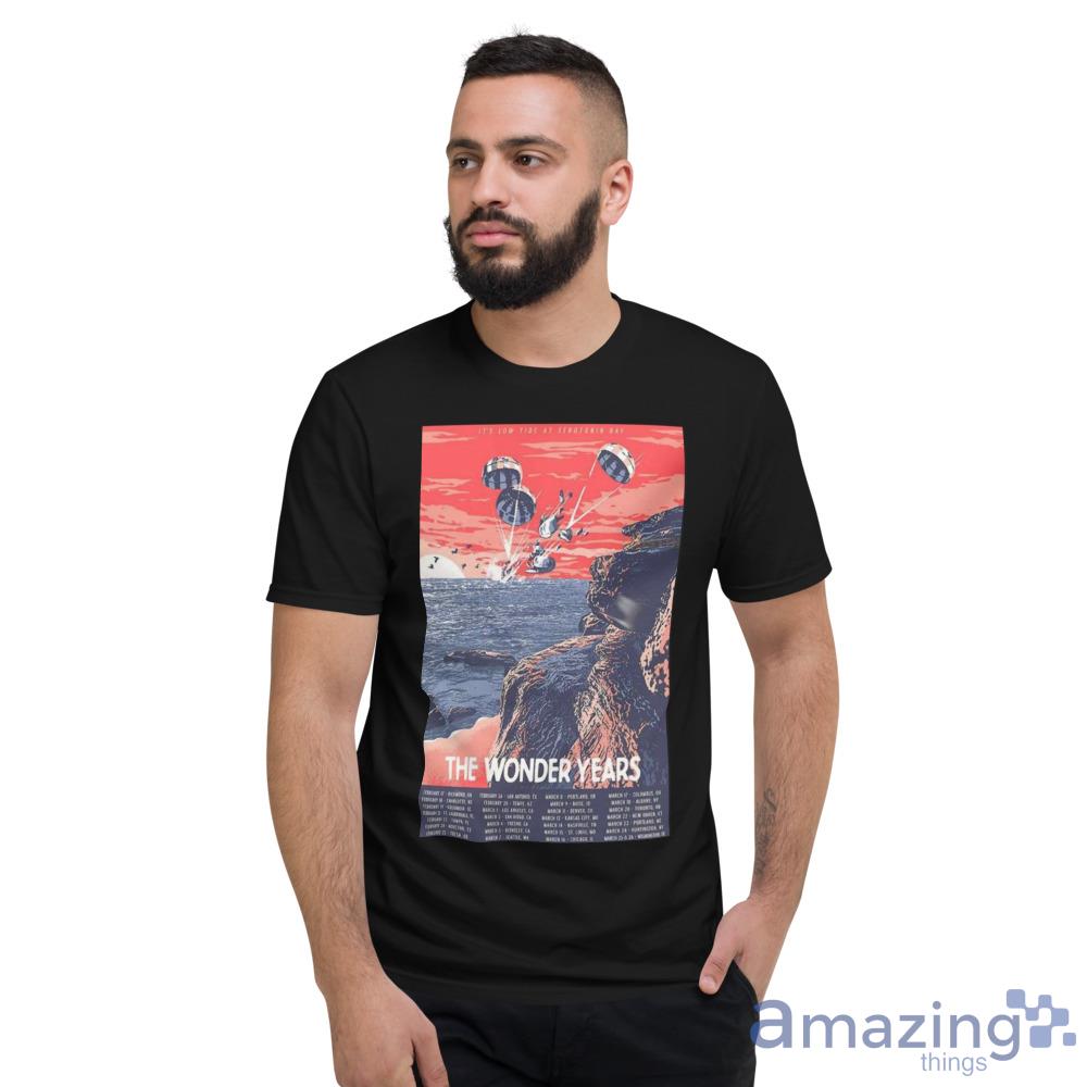 The Wonder Years 2023 Tour It's Low Tide Serotonin Bay Poster Shirt For Men Women image The Wonder Years 2023 Tour Its Low Tide Serotonin Bay Poster Shirt For Men Women - Short Sleeve T-Shirt