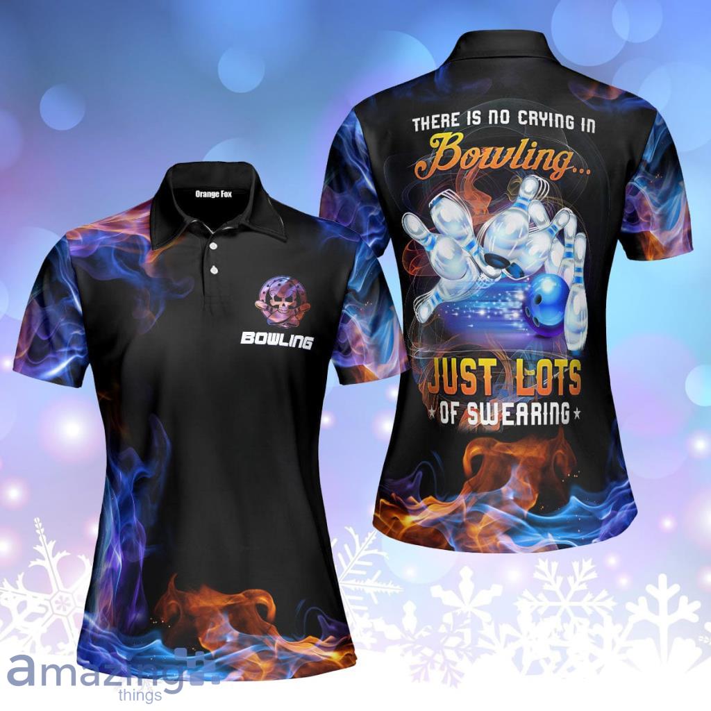 There Is No Crying In Bowling Polo Shirt  For Women - There Is No Crying In Bowling Polo Shirt  For Women