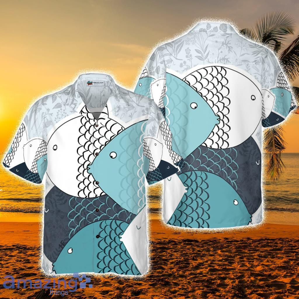 Thousand Fish In The Sea Hawaiian Shirt - Thousand Fish In The Sea Hawaiian Shirt