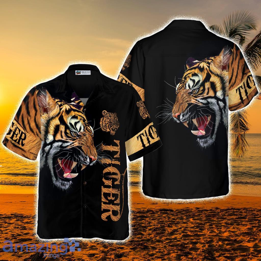 Tiger Skin Shirt For Men Hawaiian Shirt - Tiger Skin Shirt For Men Hawaiian Shirt