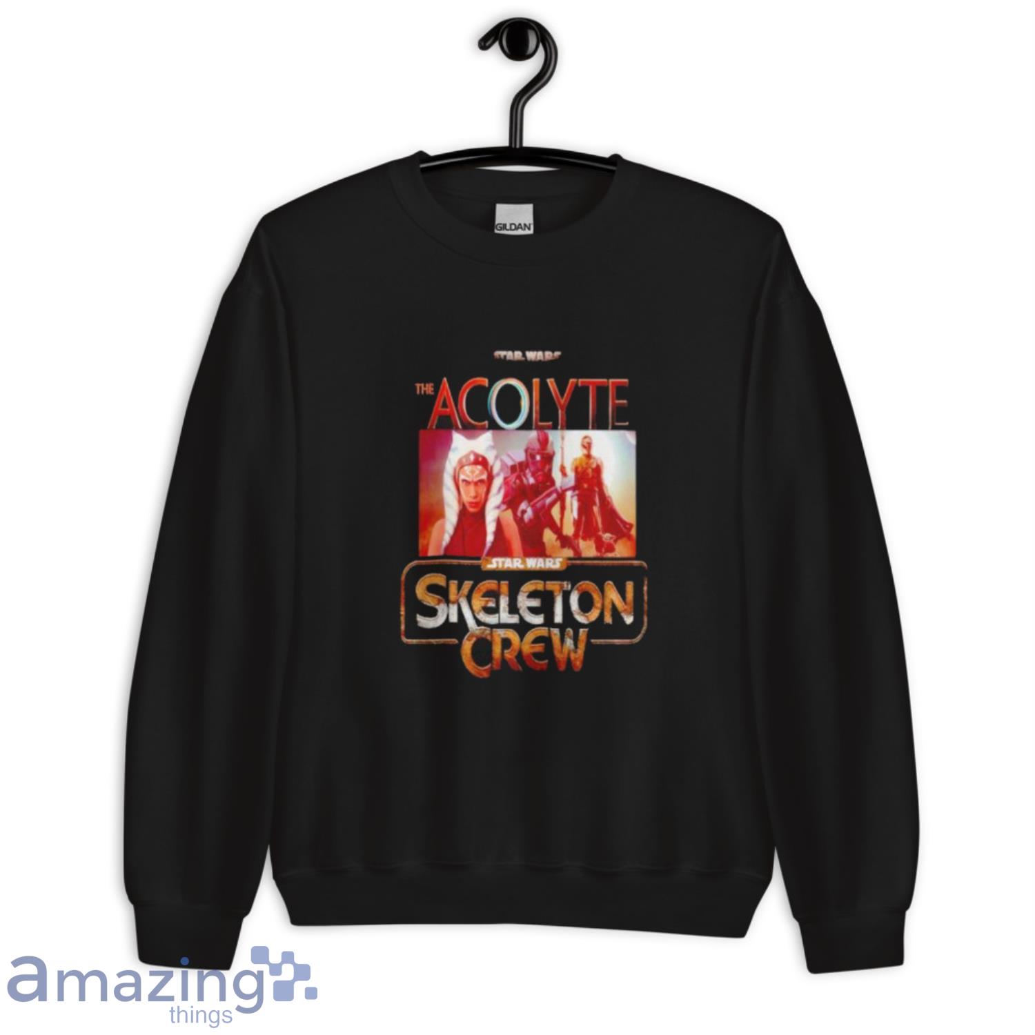 Top The Acolyte Skeleton Crew Star Wars Shirt image Top The Acolyte Skeleton Crew Star Wars Shirt - Unisex Crewneck Sweatshirt