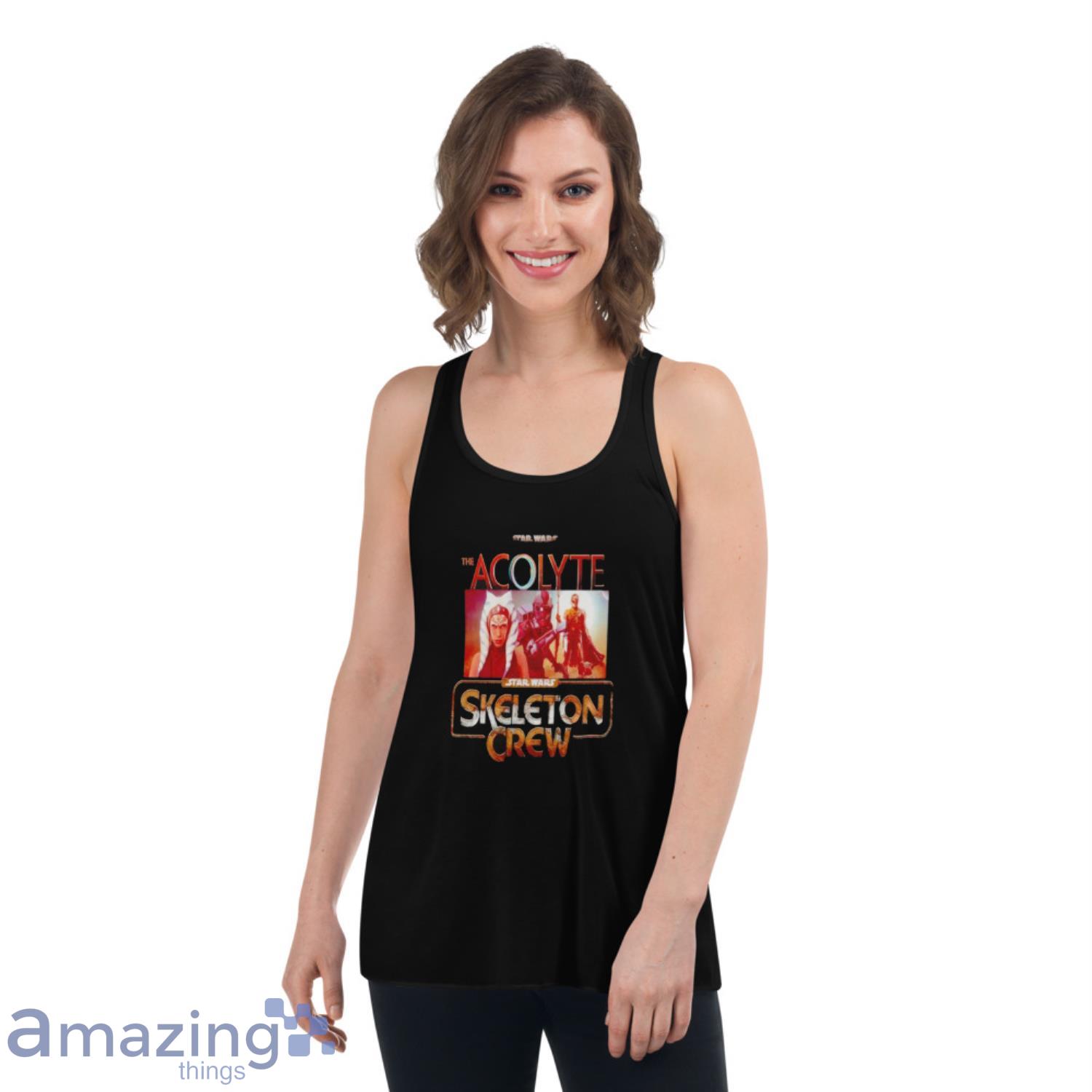 Top The Acolyte Skeleton Crew Star Wars Shirt image Top The Acolyte Skeleton Crew Star Wars Shirt - Womens Flowy Racerback Tank