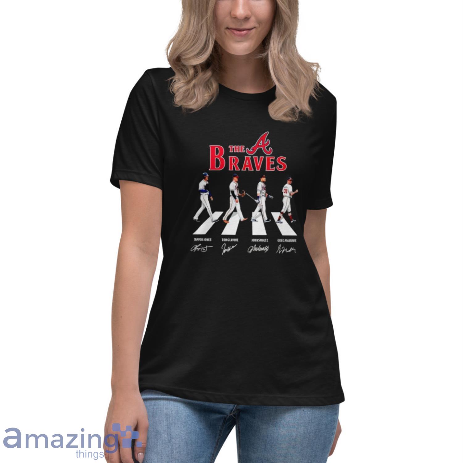 The Braves Abbey road abbey road signatures 2023 shirt, hoodie