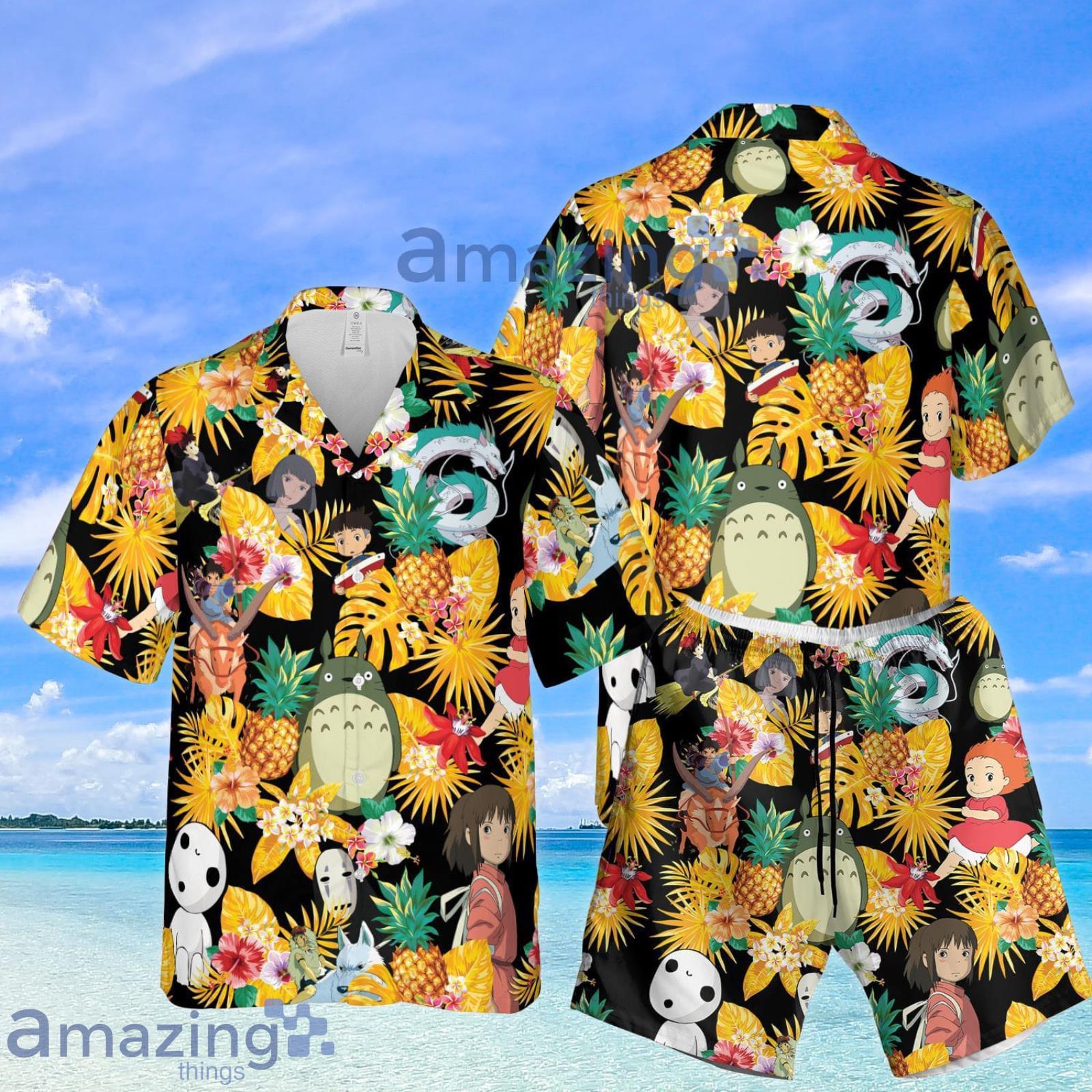Toronto Anime Pineapple Summer Set Hawaiian Shirt And Shorts Product Photo 1