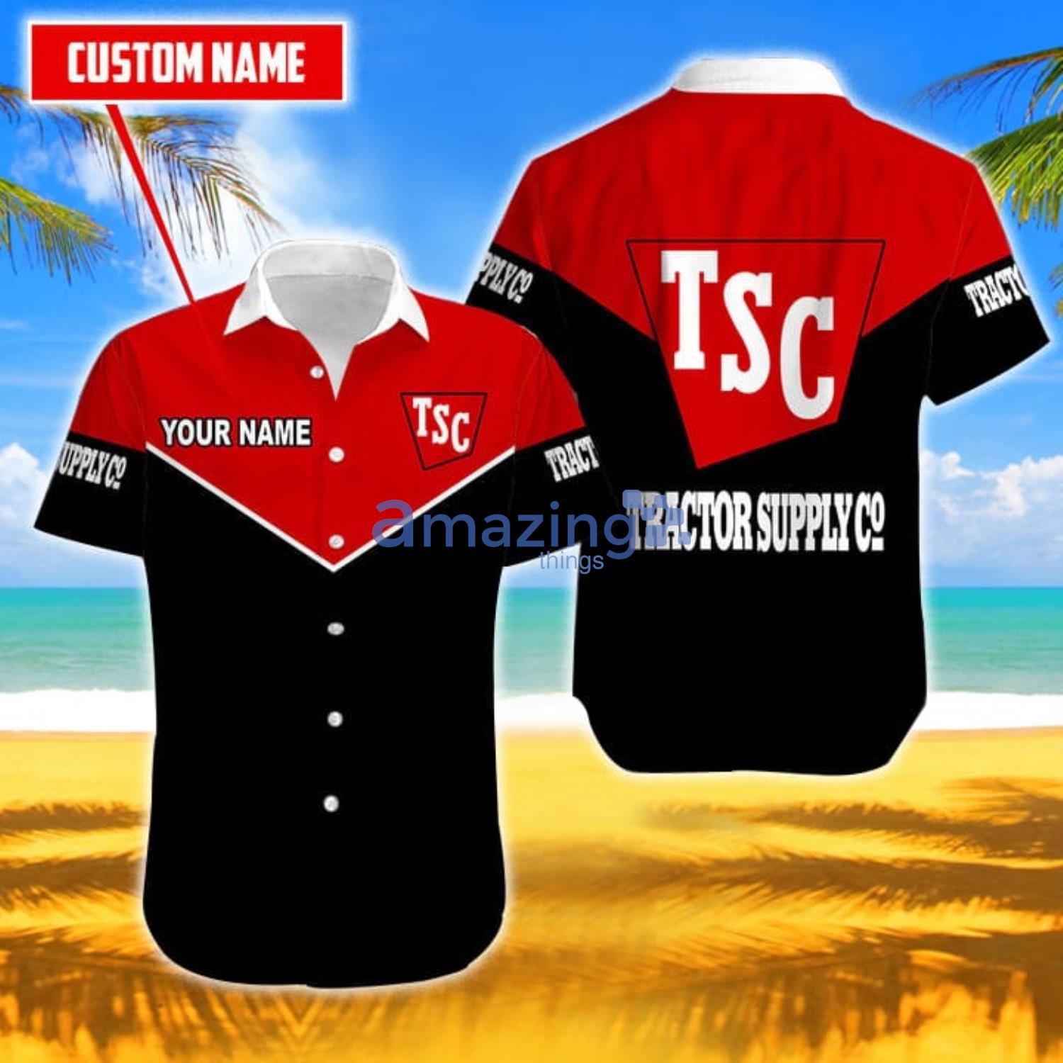 Tractor Supply Co Men And Women Hawaiian Shirt Product Photo 1