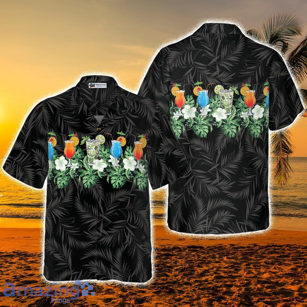 Tropical Aloha Bartender Shirt For Men Hawaiian Shirt - Tropical Aloha Bartender Shirt For Men Hawaiian Shirt