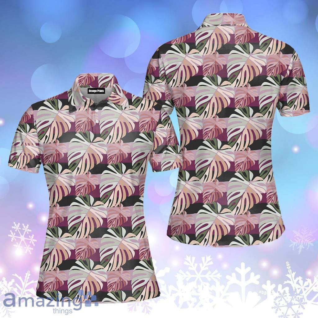 Tropical Leaves Seamless Pattern Polo Shirt For Women - Tropical Leaves Seamless Pattern Polo Shirt For Women Tropical Leaves Seamless Pattern Polo Shirt For Women - Tropical Leaves Seamless Pattern Polo Shirt For Women
